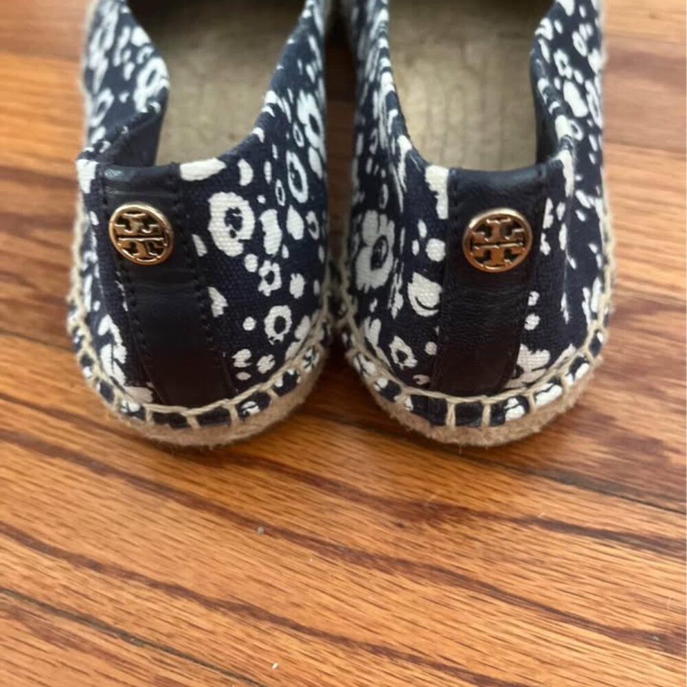 Tory Burch Fabric Espadrille Flats